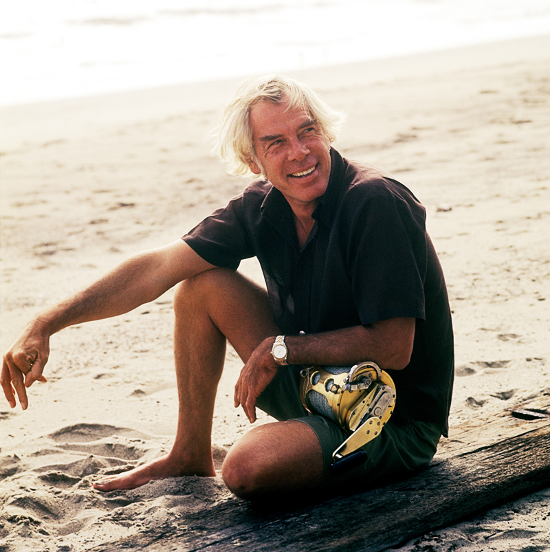 Lee Marvin photographed by Milton H Greene in 1969