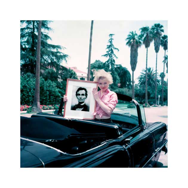 Marilyn Monroe Milton Greene Abraham Lincoln Cadillac 1954 Hollywood