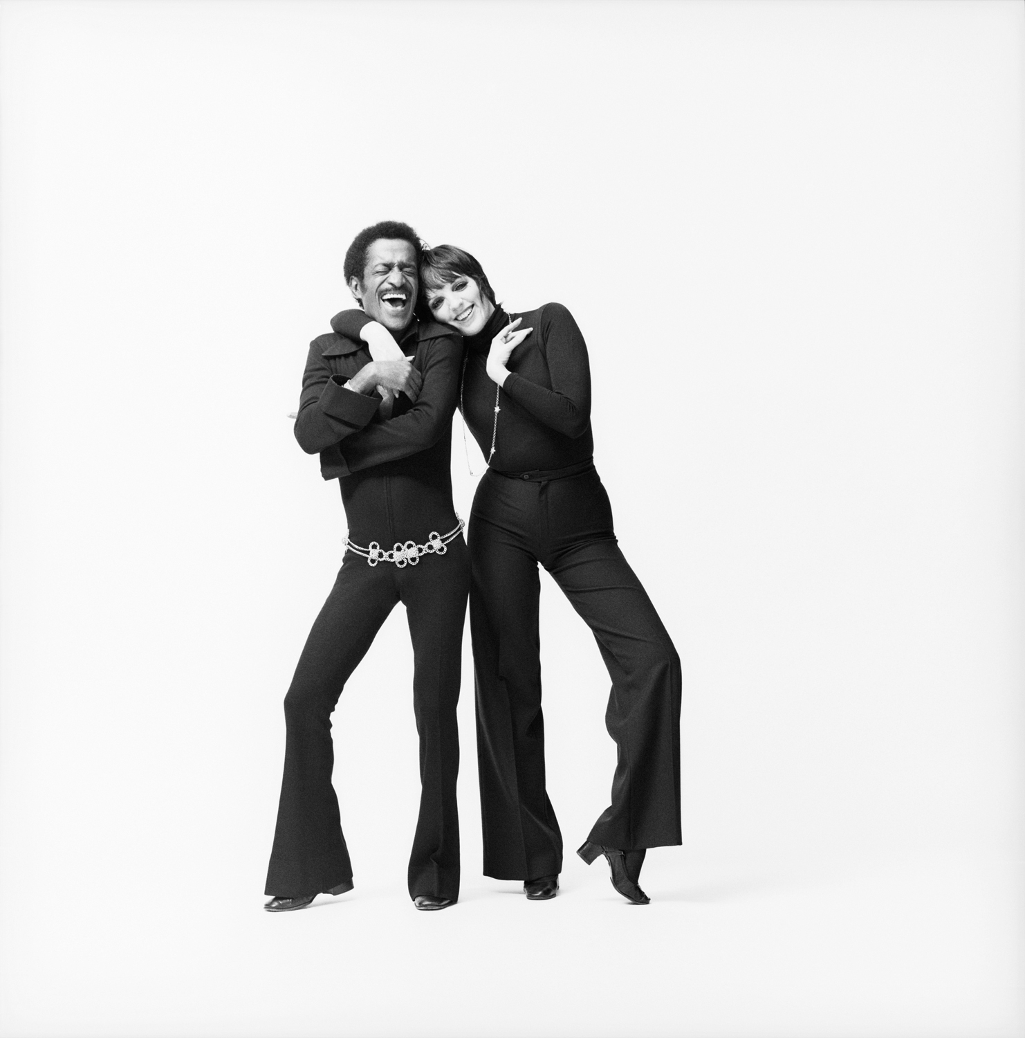 Sammy Davis Jr and Liza Minnelli photographed by Milton H Greene